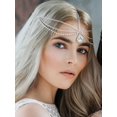 thumbnail image 1 of Moda mujer gitana Halloween Charmrhinestones cabeza cadena gota tocado diadema boda graduación Evei LingWen 8390615562942, 1 of 1