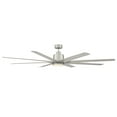 thumbnail image 3 of Trade Winds Ezra 72" LED Outdoor Ceiling Fan in Brushed Nickel, 3 of 5