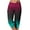 Green, variant on CLOISE Capris for Women Athletic Stretch Capris Joggers With Pockets Soft Elastic Waist Running Petite Capri Sweatpants Pull On Capri Lounge Pants Gradient Color Casual Yoga Capris Red