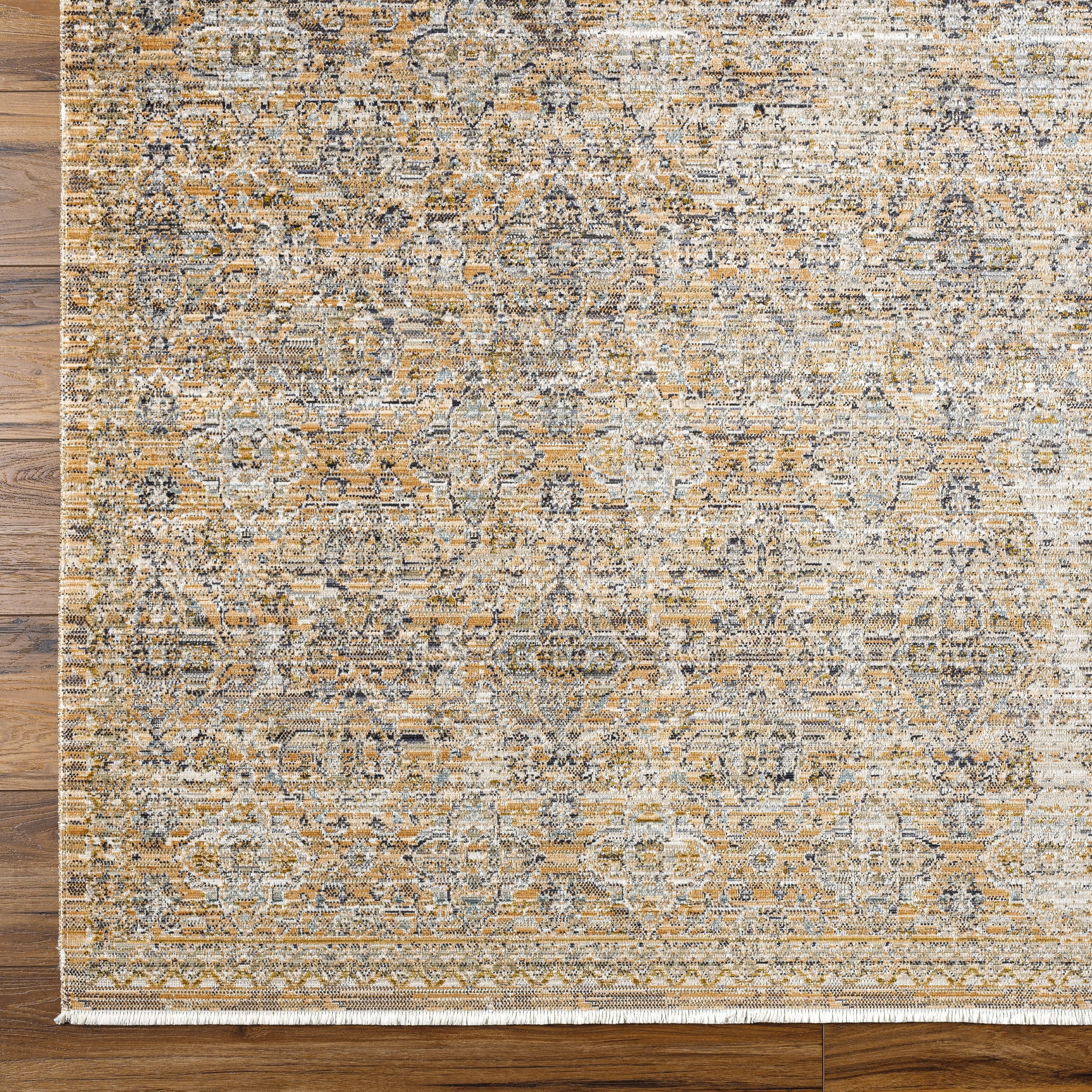 Livabliss x Becki Owens Ren Damask Washable Area Rug ,9' x 13'1",Faded Taupe