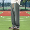 thumbnail image 1 of Mens Sweatpants Tracksuit Bottoms Open Bottom Sweatpants Lightweight Joggers XL, 1 of 10