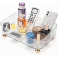 thumbnail image 1 of Tray, Perfume Organiser, Bathroom Vanity Tray, Dresser Tray for Cosmetics, Skincare, Lotions, Clear, 1 of 4