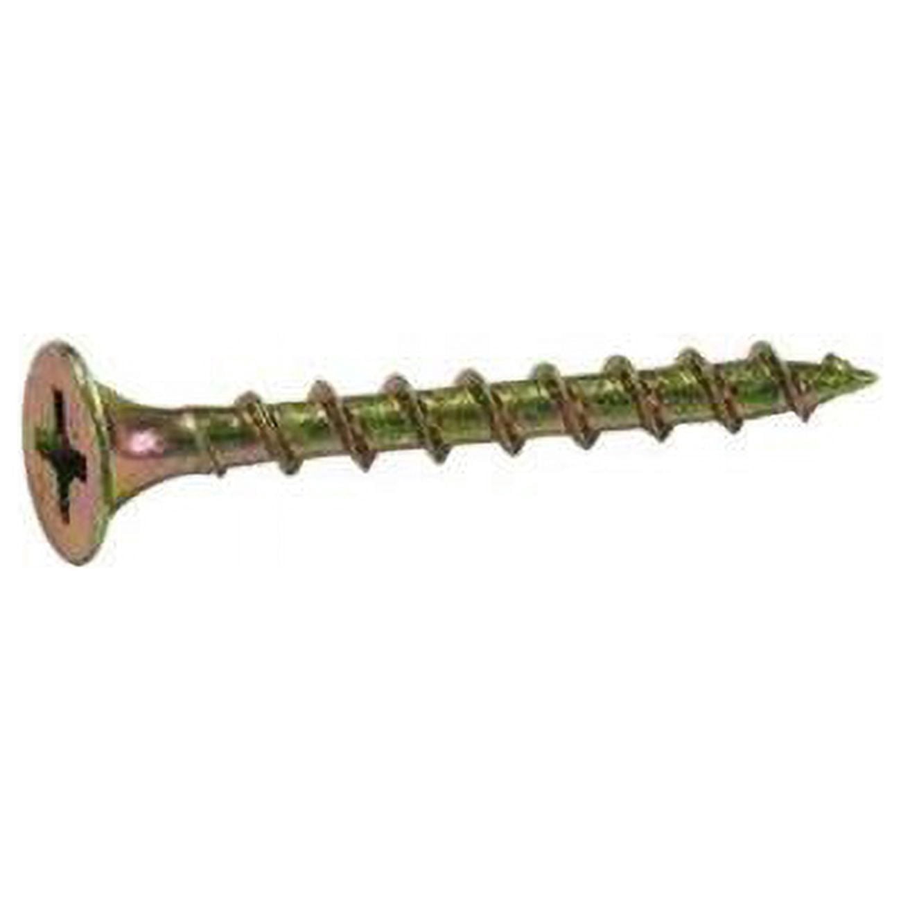 Grip-Rite 5023524 25 lbs No.6 x 1.25 in. Phillips Zinc Wood Screws