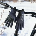 thumbnail image 2 of Winter Gloves Women Men Ski Snow Gloves Liner Thermal Warm Touch Screen ,boys waterproof gloves,snow gloves for boys,winter working gloves men, Suit for Running, Biking, Hiking, Driving, Walking (L), 2 of 4