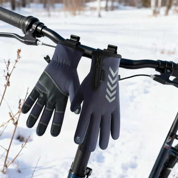 Noehoiugi Gants d'Hiver Chauds, Gants Thermiques à Écran Tactile, Antidérapants, Sports, Cyclisme, Course, Équitation, Gants d'Extérieur