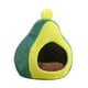 thumbnail image 3 of Cama para gatos, cueva de aguacate, cálida y antideslizante, regalo divertido, nido para mascotas, ideal para todas las estaciones, mascotas pequeñas, M, 3 of 8