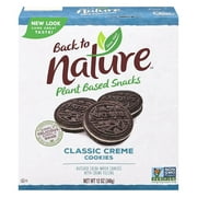 Back To Nature Cookies Classic Creme 12 oz Pack of 2