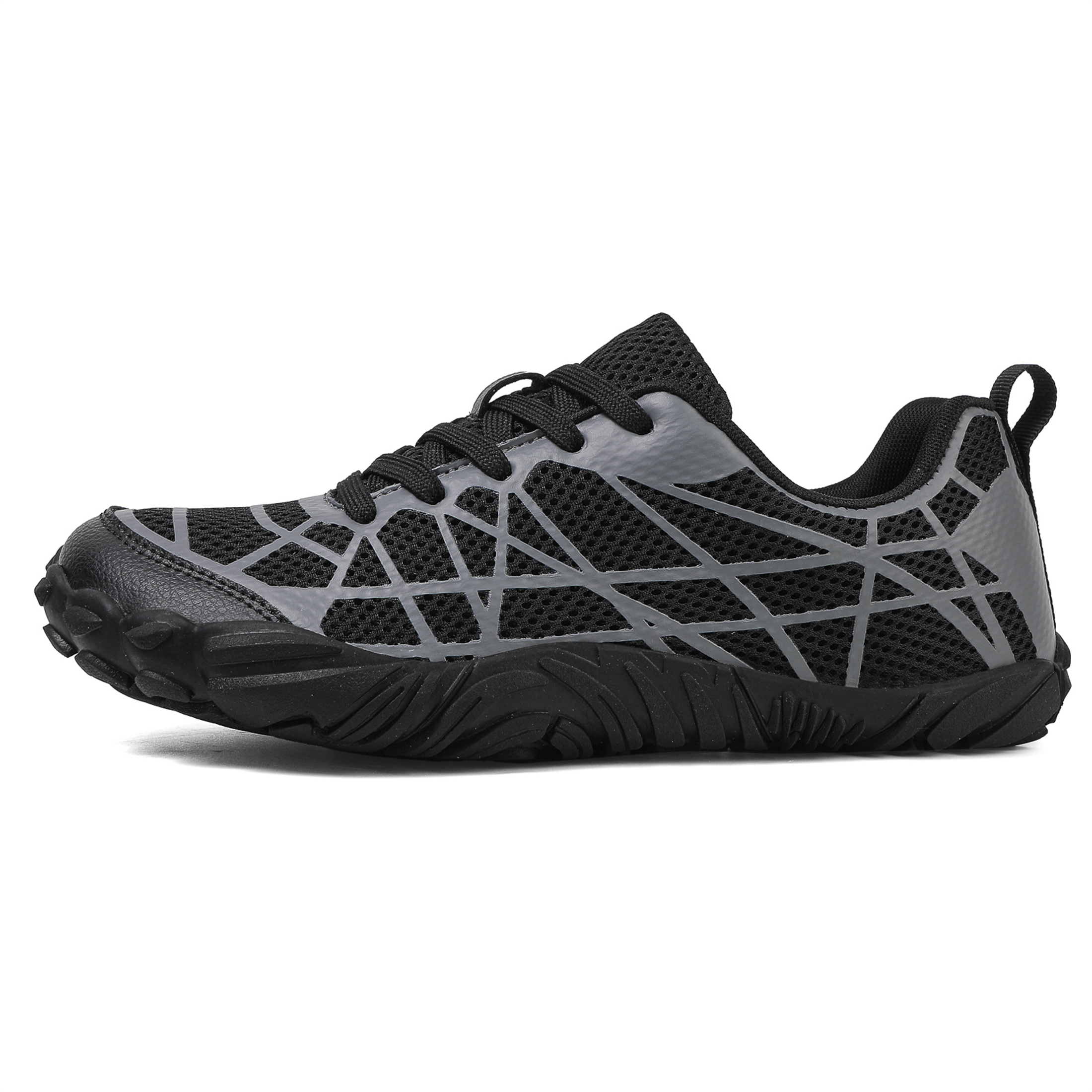 YOURDIARY Barefoot Shoes Mens Minimalist Shoes Zero Drop Workout Cross-Trainer Hiking Water Cycling Walking Casual Shoes Wide Toe Box