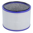 thumbnail image 5 of Double-Layer HePa Filter Replacement for Dyson Pure Hot Cool Link, Activated Carbon Layer for Indoor Air Quality Improvement, First Generation Compatibility, White + Purple (212 X, 5 of 5