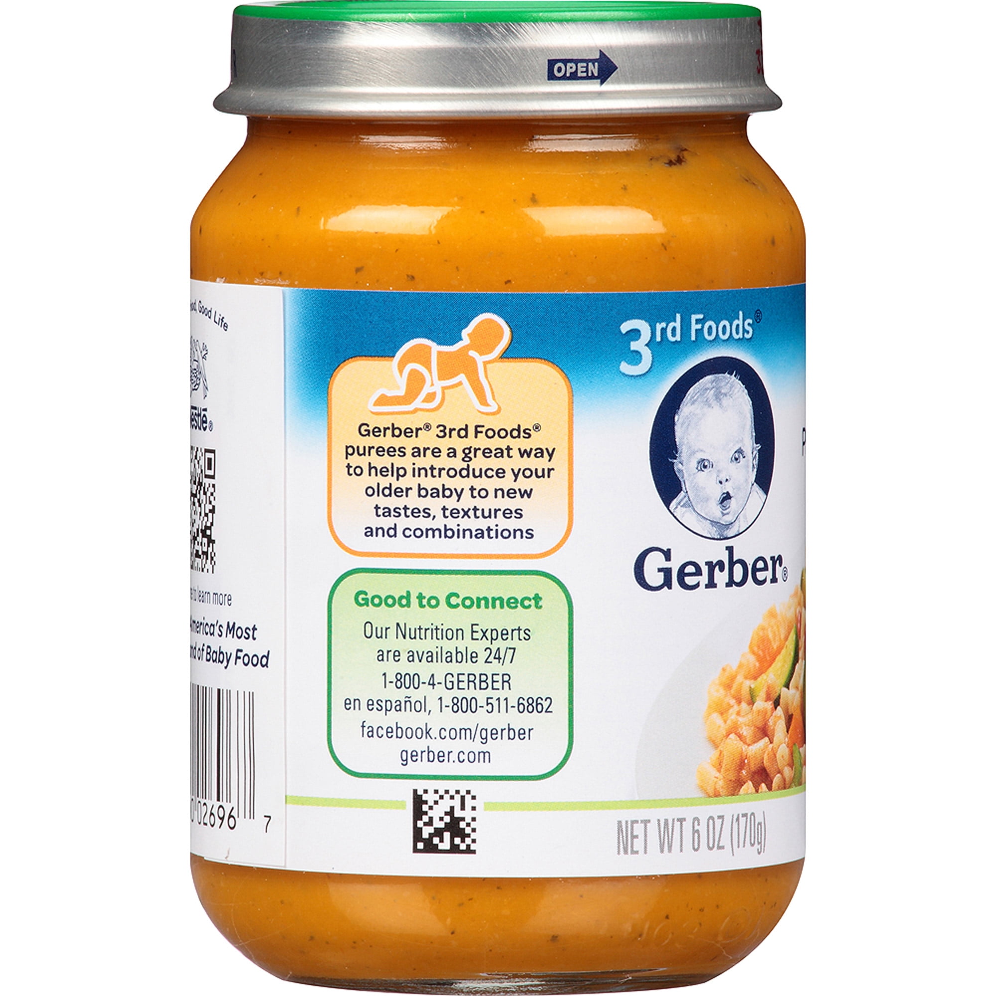 gerber pasta primavera
