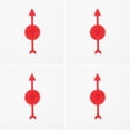 thumbnail image 1 of KAKOWELY Transparent Spinners 4pcs Transparent Spinners Math Game Spinner with Rotating Arrow for Party Games and Teaching Using3.94"X3.94"X0.2", 1 of 5