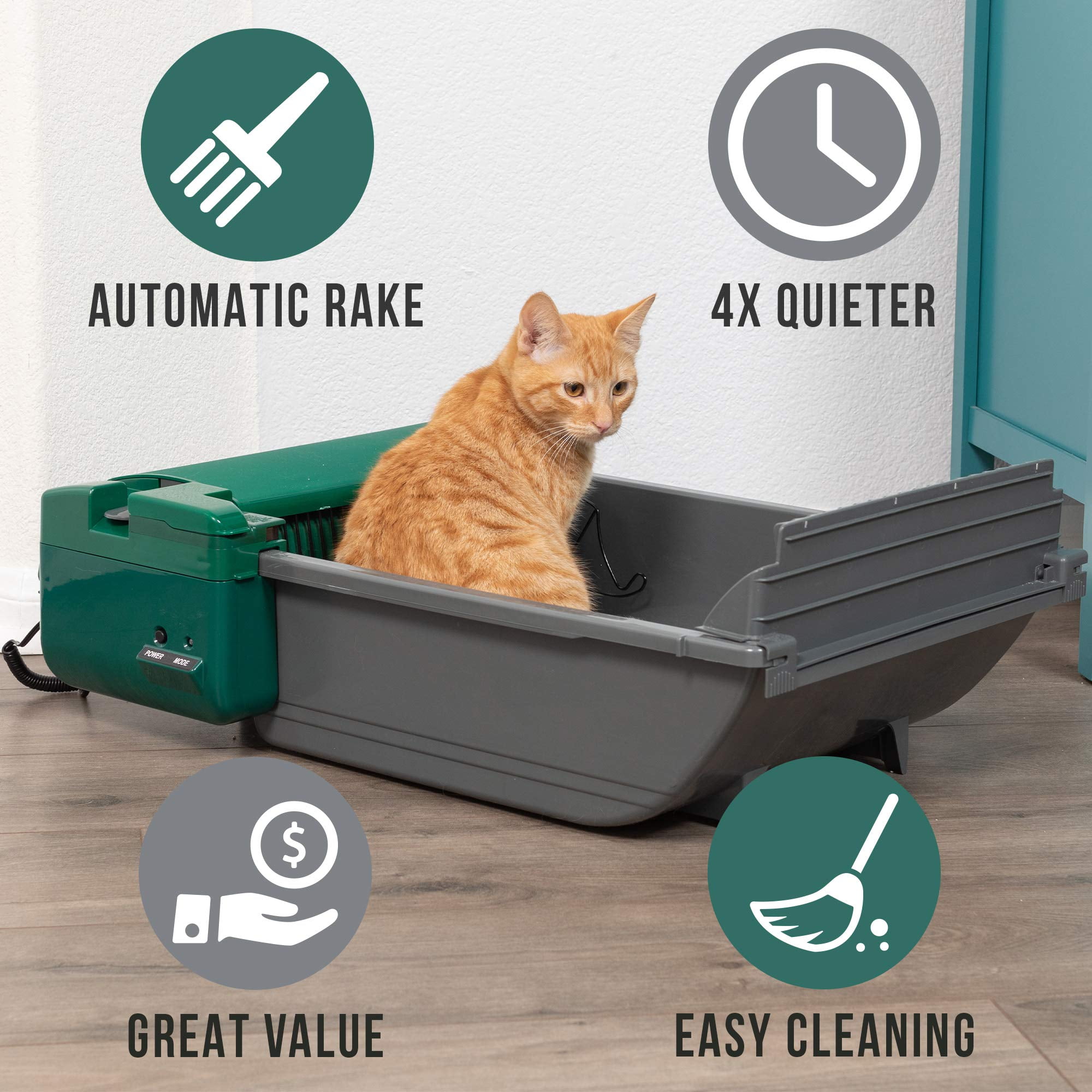 Litter & Housebreaking Pet Zone Smart Scoop Automatic Litter Box Litter
