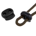 thumbnail image 3 of Par de cordones de supervivencia Gear Emergencia Senderismo Trekking Walking Color marrón kusrkot Cordones de paracord de supervivencia, 3 of 8