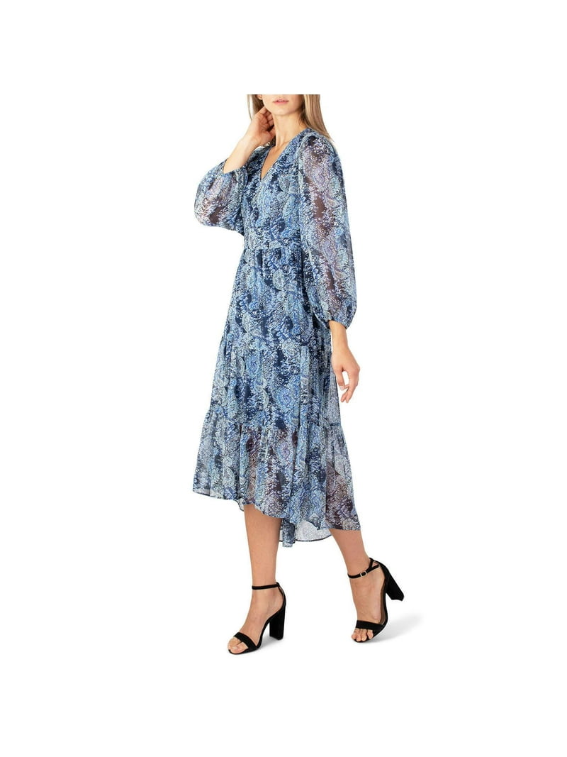 joie long sleeve dress Haruko Midi Dress at Joie