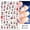 Style C, variant on 1pcs cute hello kitty kulomi 3d cartoon nail art sticker nail slider new sanrio anime stickers for nail nail art decoration