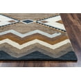 thumbnail image 3 of Gatney Rugs Wildcat Area Rug TL9147 Multi Angles Chevron 9' x 12' Rectangle, 3 of 3