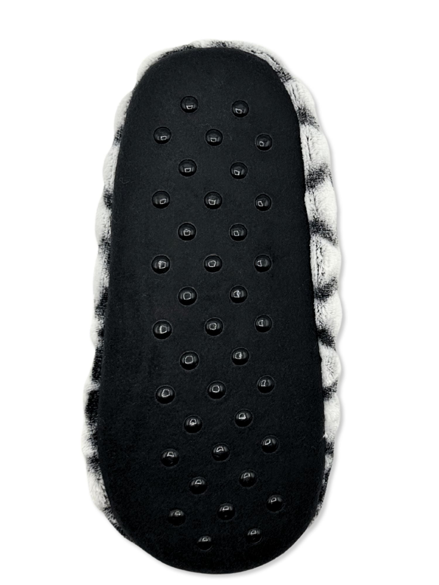 Fuzzy Babba Women's Embossed Slipper Socks, 1-Pack, Shoe Sizes 7-9.5
