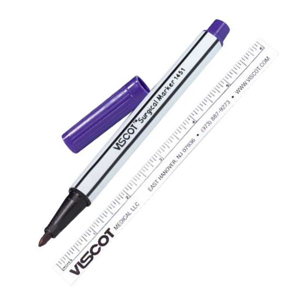 100pc Package of Viscot Mini Skin Markers – Violet