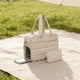 thumbnail image 5 of Bolsa térmica 2 en 1 para mujeres - bolsa grande con compartimento para portátil, organizador de comidas y correa desmontable para trabajo, viajes o trayectos diarios, 5 of 6