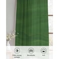 thumbnail image 6 of Ombre Waves Sheer Curtains 84 Inch Length 2 Panels Set for Living Room/Bedroom, Abstract Art Gradient Sage Green Modern Kitchen Curtains Grommet Semi-Sheer Curtains Drapes Window Treatments 52"x84"x2, 6 of 7