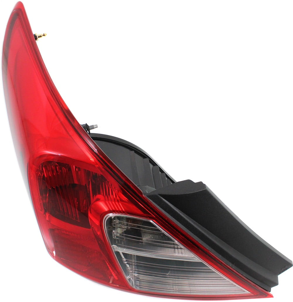 Tail Light Compatible With 2012-2019 Nissan Versa Left Driver With bulb(s)