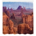 thumbnail image 3 of Ambesonne Nature Shower Curtain, South American Scenery, 69"Wx84"L, Brown Blue, 3 of 5