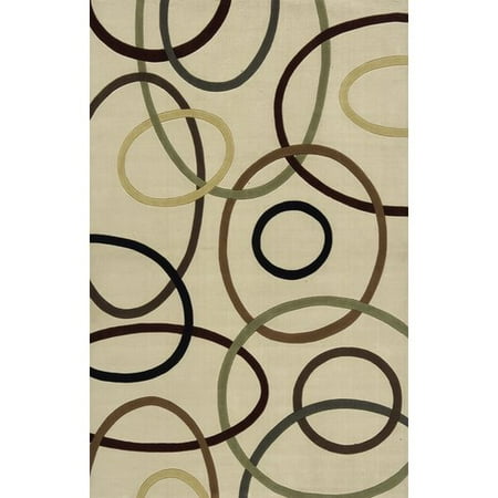 Momeni Elements Ivory Area Rug