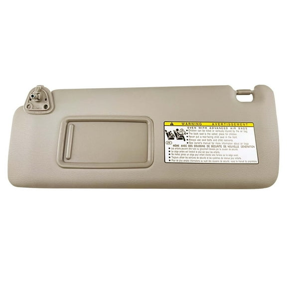 Sun Visor Fit For Toyota Highlander 2004-2007, Sun Visor For Car Windshield, Sun Visor Replacement, OEM: 74320-48260-A0, 74310-48220-A0-beige-left