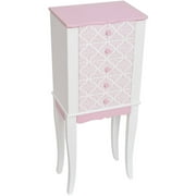 Tory Selena Girl's Pink And White Wooden