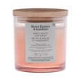 thumbnail image 3 of Better Homes & Gardens Scented 2-wick 12 oz. Parrafin Wax Ombre Jar Candle, White Peach & Daisy, 3 of 7