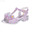 Purple, variant on Girls Sandals Children Shoes Fashion Thick Soles With Diamond Butterfly Sandals Summer Open Toe Student Dance Princess Shoes Sizes 10 Little Kid(3.5-4 Years)