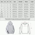 thumbnail image 6 of Godom Womens Solid Hoodies Fall Fashion Casual Long Sleeve Hooded Sweatshirts Loose Comfy Trendy Pullover Tops with Pockets, 6 of 7