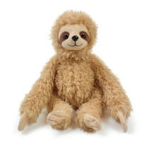 Standing sloth plush toy cute jungle animal plush toy