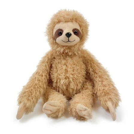 Standing sloth plush toy cute jungle animal plush toy