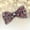 Brick Red, variant on Men's Year Eve Party Rhinestone Bow Tie Wedding Groomsmen Formal Suit Accessory Pink One Size