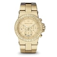 thumbnail image 2 of Michael Kors Women's Dylan' Chronograph Crystal Gold-Tone Stainless Steel Watch, 2 of 2