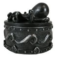 thumbnail image 6 of Faux Pewter Nautical Marine Octopus Keeper Of The Seas Decorative Box Figurine, 6 of 10