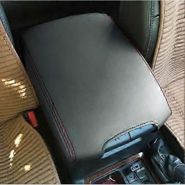 For Toyota Land Cruiser Prado 150 2010 2011 2012 2013 2014 2015 2016 2017 2018 -2021 Microfibre Leather Center Armrest Cover