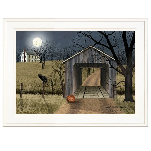 Sleepy Hollow Bridge by Billy Jacobs Printed Wall Art Wood Multi-Color