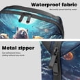 thumbnail image 4 of Animal Electronic Travel Case Organizer USB Case Charger Phone Case Cable Organizer, Oxford Fabric Waterproof Portable Digital Storage Bag for Cables, Chargers, Phones - 5.9x9.44x3.14 in, 4 of 6