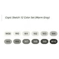 thumbnail image 3 of Copic Markers&nbsp; SKETCH WARM GRAY MARKER PENS 12 set, 3 of 3