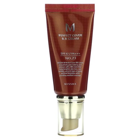 Missha, M Perfect Cover B.B Cream, SPF 42 PA+++, No. 23 Natural Beige, 1.7 oz Pack of 3