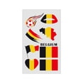 thumbnail image 4 of Disposable Football Match Flag Temporary Tattoos, 4 of 4