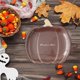 thumbnail image 4 of Platos de Papel con Forma de Calabaza para Halloween | Paquete de 10 Bandejas Desechables | Vajilla Ecológica de 18 Cm para Fiestas de Otoño, Acción de Gracias y Reuniones de Temporada, 4 of 6