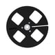 thumbnail image 1 of Cateissary Carrete vacío de cinta de carrete 1/4 antiflexión de aleación de aluminio para máquinas de carrete abierto resistente y duradero Sistemas de cine en casa Negro, 1 of 6