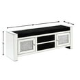thumbnail image 3 of Acme Noralie Bench with Storage, Mirrored & Faux Diamonds, 3 of 6