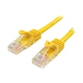 thumbnail image 1 of StarTech.com Cat5e Ethernet Câble - 10 Pieds - Jaune - Câble de Raccordement - Câble Cat5e Sans Accroc - Câble Réseau - Cordon Ethernet - Câble Cat 5e - 10 Pieds (45PATCH10YL) - Câble de Raccordement - RJ-45 (m) à RJ-45 (m) - 10 Pieds - UTP - Cat 5e - Sans Accroc - Jaune, 1 of 2