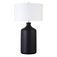 thumbnail image 1 of Henn&Hart Lampe de Table 29" en Céramique de Transition Noir/blanc Mat, 1 of 3