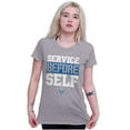 thumbnail image 3 of USAF US Air Force Service Before Self Women's T Shirt Ladies Tee Brisco Brands S, 3 of 5