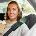thumbnail image 6 of WOBOGO Fireflies in Dandelions Seat Belt Cover 2 Piece Soft Comfort Driving Shoulder Pad Suitable for All Cars and Backpacks, 6 of 8